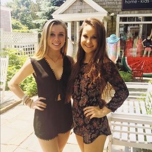 Black Romper on the left!